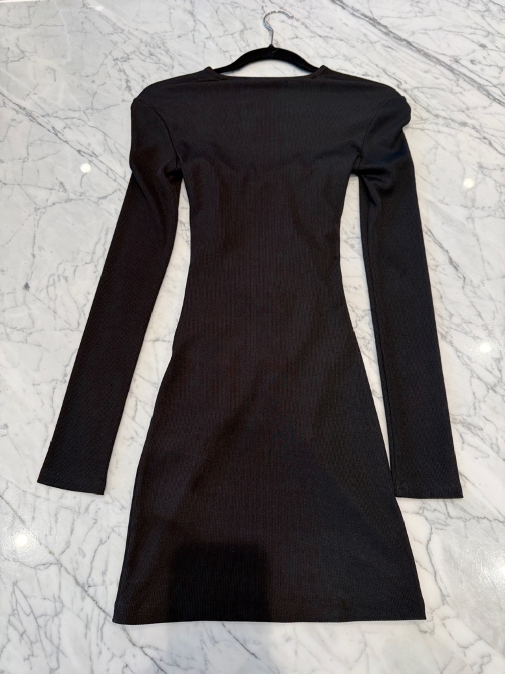 Christopher Esber COMPACT RIB /BUCKLES
ORBIT RUCHED LONG SLEEVE DRESS
BLACK - Picture 5 of 11